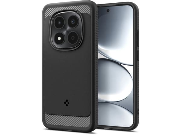 Spigen Rugged Armor, Skydd, Xiaomi, Redmi Note 15 Pro 5G, 17,4 cm (6.83"), Sort