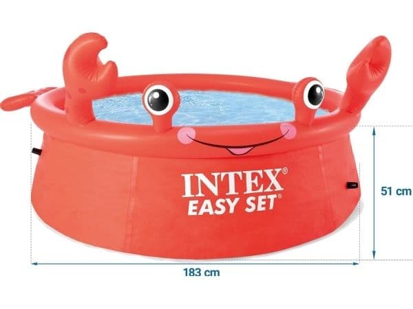 Intex Easy Set Pool Krabbe , 880L, 183x51 cm
