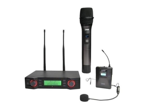 DNA Professional trådlöst mikrofonsystem DNA VM - DUAL VOCAL HEAD SET