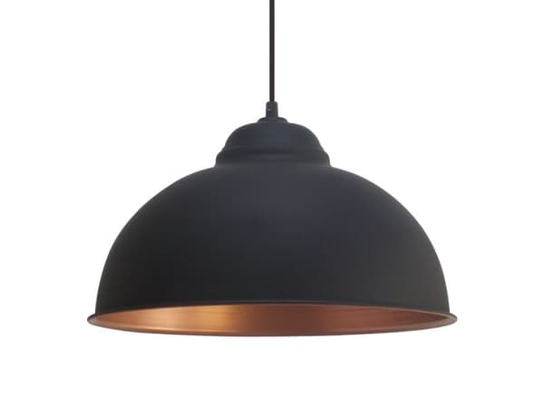 Truro 2 Pendel Ø370, sort/kobber Indv.