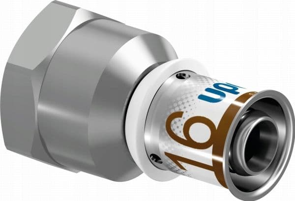 Uponor S-Press PLUS presskoppling muff/muff 20 mm x 34"