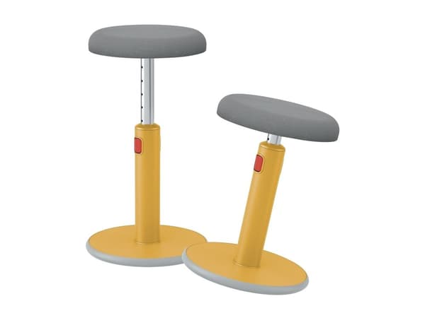 Balancestol Ergo sid-stå Cosy gul Balancestol Ergo sid-stå Cosy gul