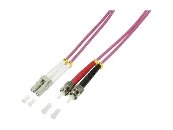 LogiLink 2m LC-ST, 2 m, OM4, LC, st
