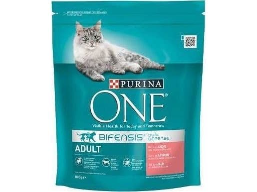PURINA One Bifensis Adult Salmon - tørfoder til kattekillinger - 800 g