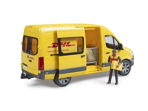 Bruder Mercedes-Benz Sprinter DHL with driver toy
