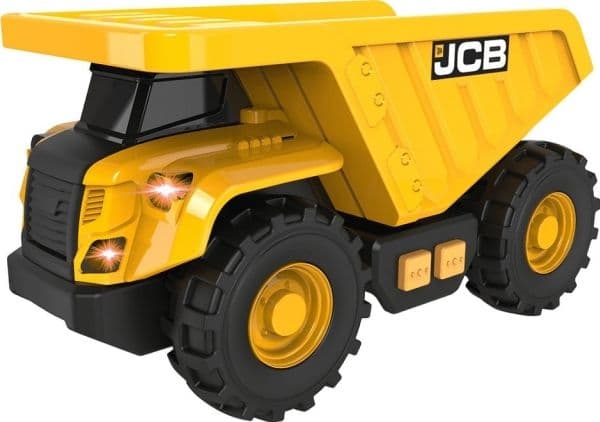 JCB kippiauto, jossa on valo ja ääni, pieni