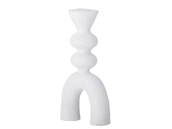 BLOOMINGVILLE Syra lysestake, hvit, polyresin