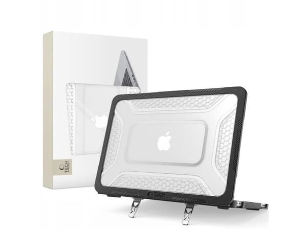 Etui Tech-Protect TECH-PROTECT KEVLAR PRO MACBOOK NEO 13 2026 MATTE BLACK/CLEAR