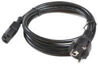MicroConnect - Strömkabel - IEC 60320 - 10 m - svart