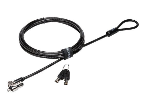 Kensington MicroSaver 2.0 Keyed Laptop Lock - Master Keyed - Säkerhetskabel - silver - 1.83 m