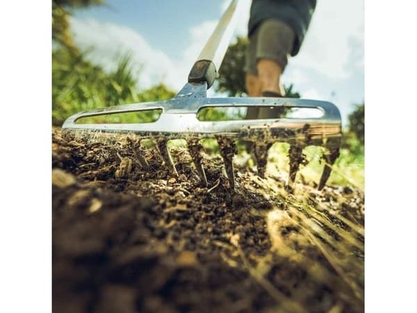 Fiskars Xact S - Rake - hardened aluminum - 23.5 cm - 165.5 cm