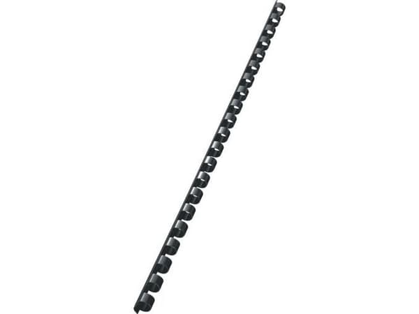 Spiraaliselkä Leitz ComBIND 8 mm, 21 rengasta musta - (100 kpl.)