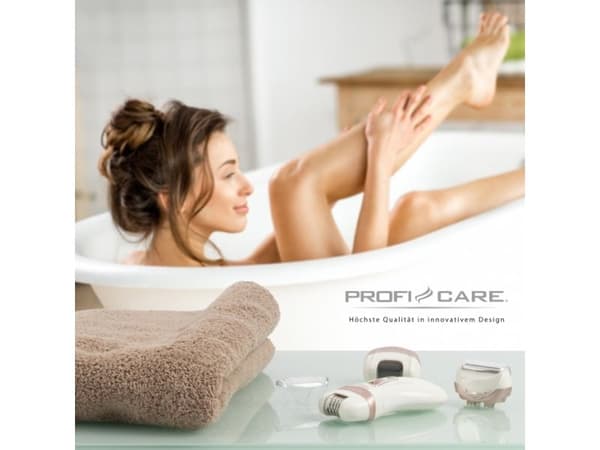 ProfiCook Epilator 3-i-1 hvit (PC-LBS 3002)