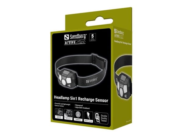 Sandberg Headlamp 5in1 Recharge Sensor