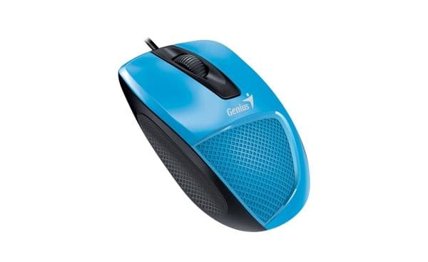 Genius Computer Technology DX-150X, Optinen, USB A-tyyppi, 1000 DPI, Musta, Sininen