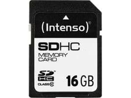 Intenso Class 10 - Flashminnekort - 16 GB - Class 10 - SDHC