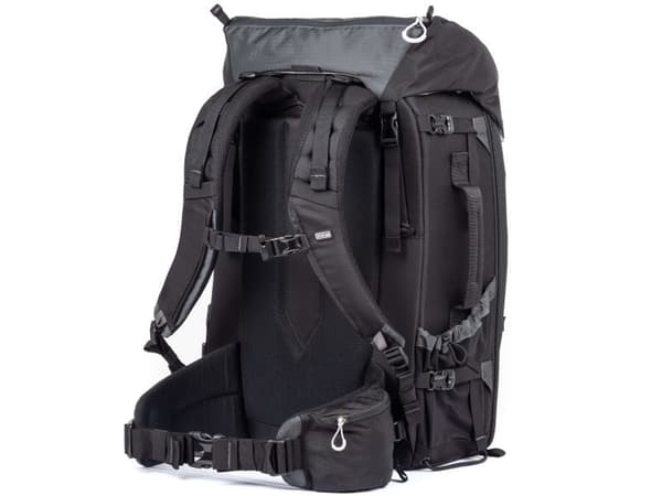 Think Tank FirstLight 46L+, Reppu, Olkahihna, Notebook-lokero, Musta, Harmaa