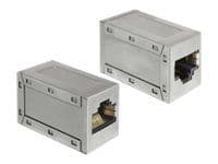 DeLOCK 86088, RJ45, RJ45, Harmaa