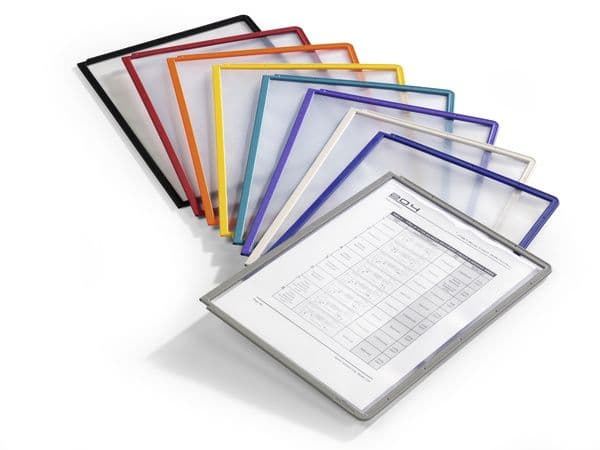 Durable 5606-00, Ram, Multifärg, Polypropylen (PP), A4, 5 styck