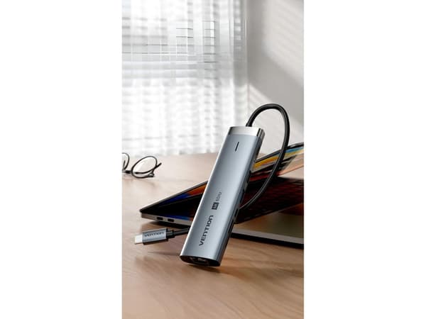 Vention 9-i-1 dockningsstation / replikator USB-C (TGVHB)