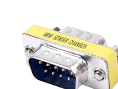 Valueline GCM-9M9M, 9-pin D-Sub (M), 9-pin D-Sub (M), Silver