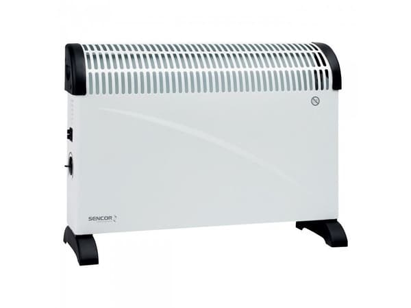 Sencor SCF 2003, Radiator, Golv, Vit, 2000 W, 750 W