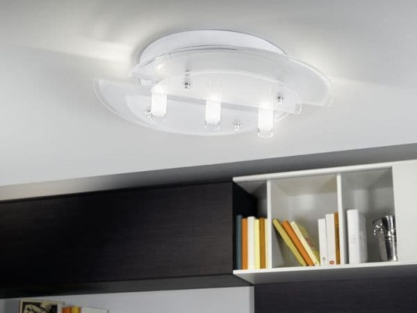 EGLO VALLERANO LOFT 5L Ø380 KROM