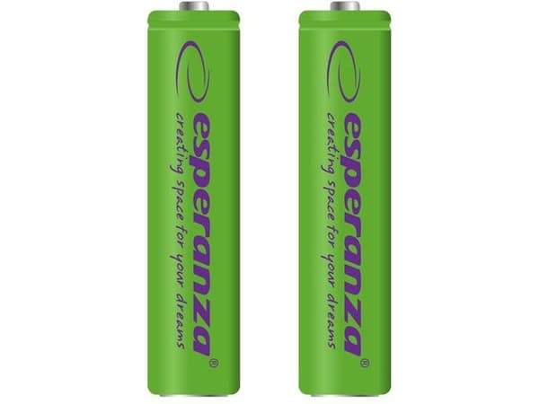 Esperanza AAA/R03 1000mAh batterier 2 stk.