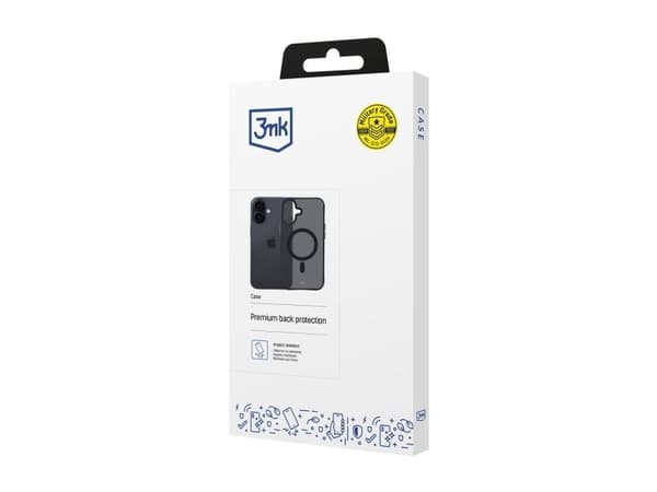 3MK Smoke MagCase-skal till Apple iPhone 17