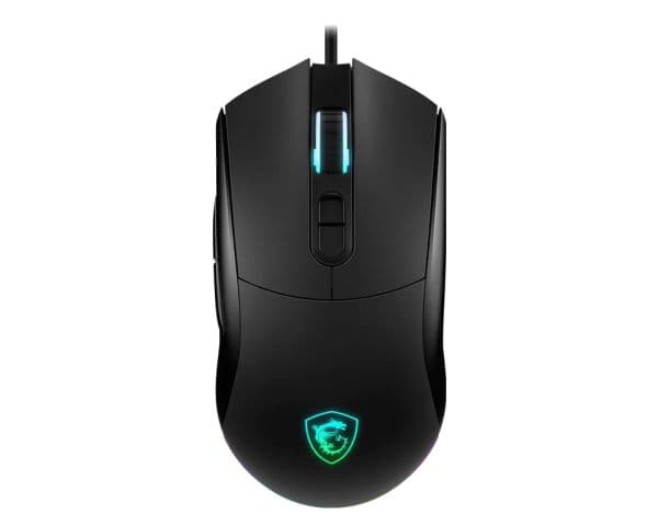 MSI FORGE GM320 - Mus - optisk - 7 knapper - kablet - USB 2.0