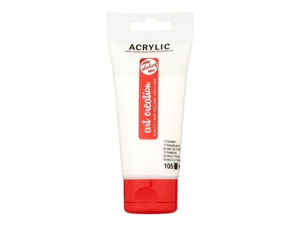 Talens Art Creation akrylmaling rør Titanium White 105