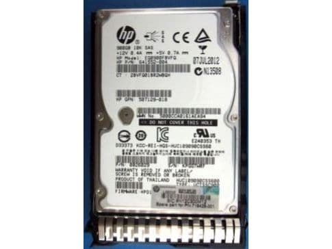 HP-serverdisk 900 GB 2,5" SAS-2 (6 Gb/s) (719429-001)