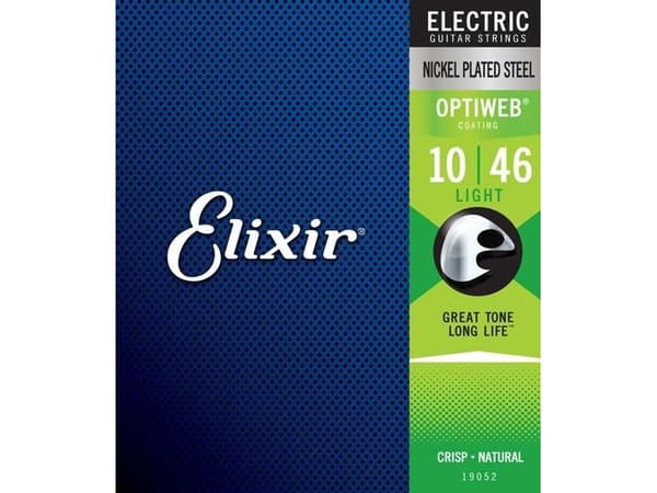 Elixir Strings 19052, Gitarr, Stål, Elektrisk, 6 styck