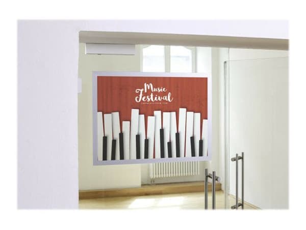 DURABLE DURAFRAME POSTER - Dokumenthållare - för A2 - dubbelsidig - silver
