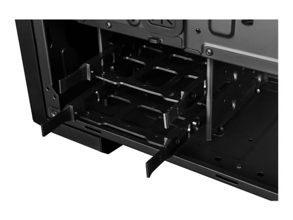MODECOM OBERON Pro Silent - Tower - ATX - ingen strømforsyning - svart - USB/lyd