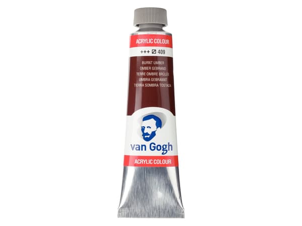 Van Gogh akrylfargetube Burnt Umber 409