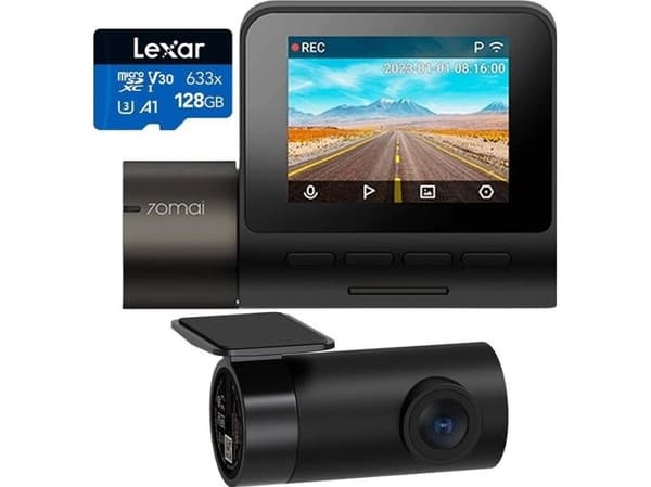 70Mai Dash Cam A200 + peruutuskamera RC11