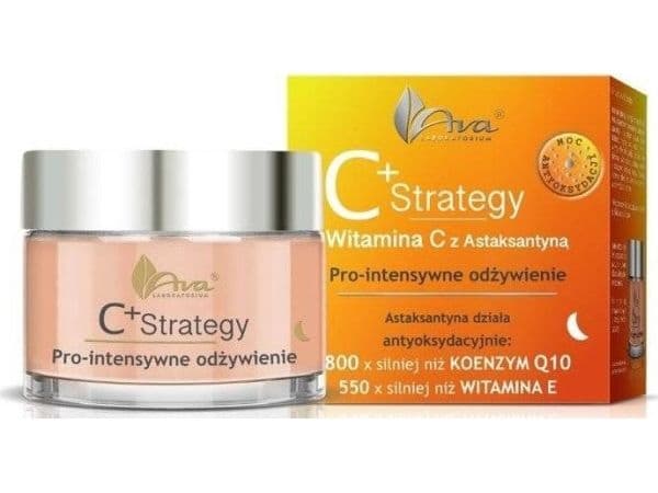 Ava C+Strategy Pro-intens næring natcreme, 50ml