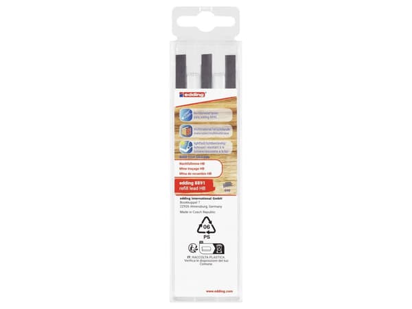 Edding HB Graphit 6er-Pack 4-8891-6090 Reservespids Lajittele 1 setti