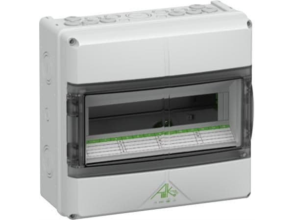 Gruppcentral AK 14-modul med PE/N-terminal, IP65