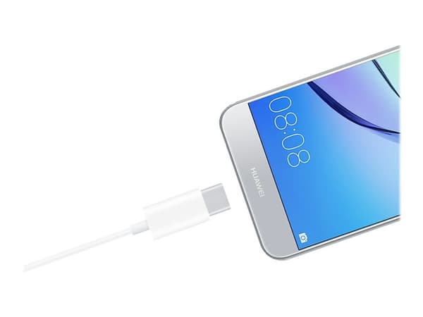 Huawei CM33 - Ørepropper med mikrofon - i øret - kablet - USB-C - hvit