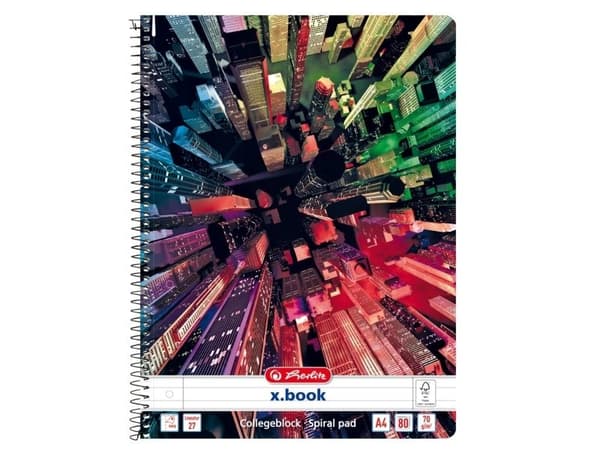 Herlitz 11086188, A4, 80 ark, 70 g/m ^, Universal