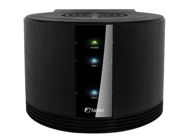 FANTEC SQ-X2RU3e - Hårddiskarray - 2 fack (SATA-600) - HDD 0 - SATA 3Gb/s, USB 3.0 (extern)