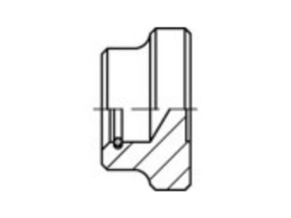 Tryckplåt 40 mm stål 5 st TOOLCRAFT 137884