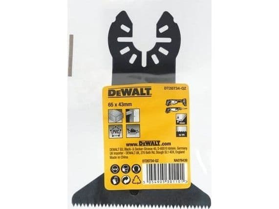 DeWalt multiverktyg sågblad DT20734