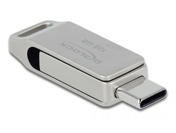 Delock - USB flash-enhet - 128 GB - USB 3.2 Gen 1 / USB-C