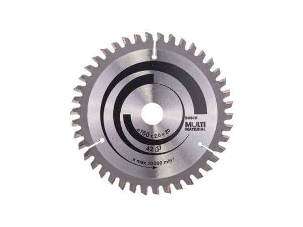 Rundsavklinge, Multi Material, Ø216/30 mm, 80 td.