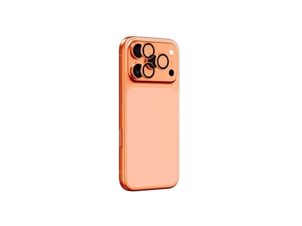 iPhone 17 AR-linsglas iPhone 17 Pro / Pro Max Titan Orange