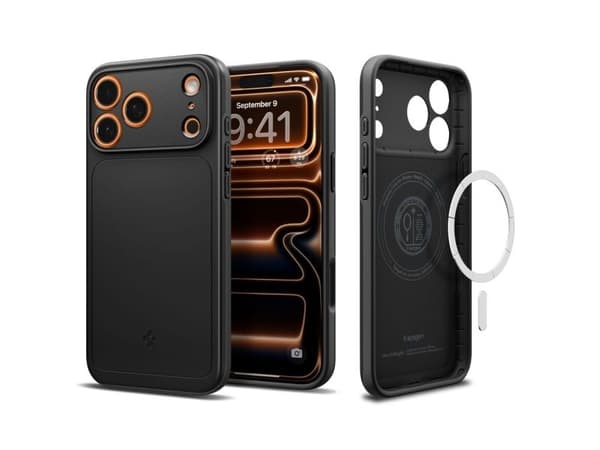 Spigen ACS10274, Suojus, Apple, iPhone 17 Pro Max, 17,5 cm (6.9"), musta