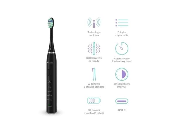 TrueLife SonicBrush Clean30 Musta